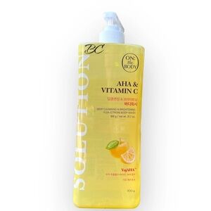 LG AHA & Vitamin C Body Wash - Yellow